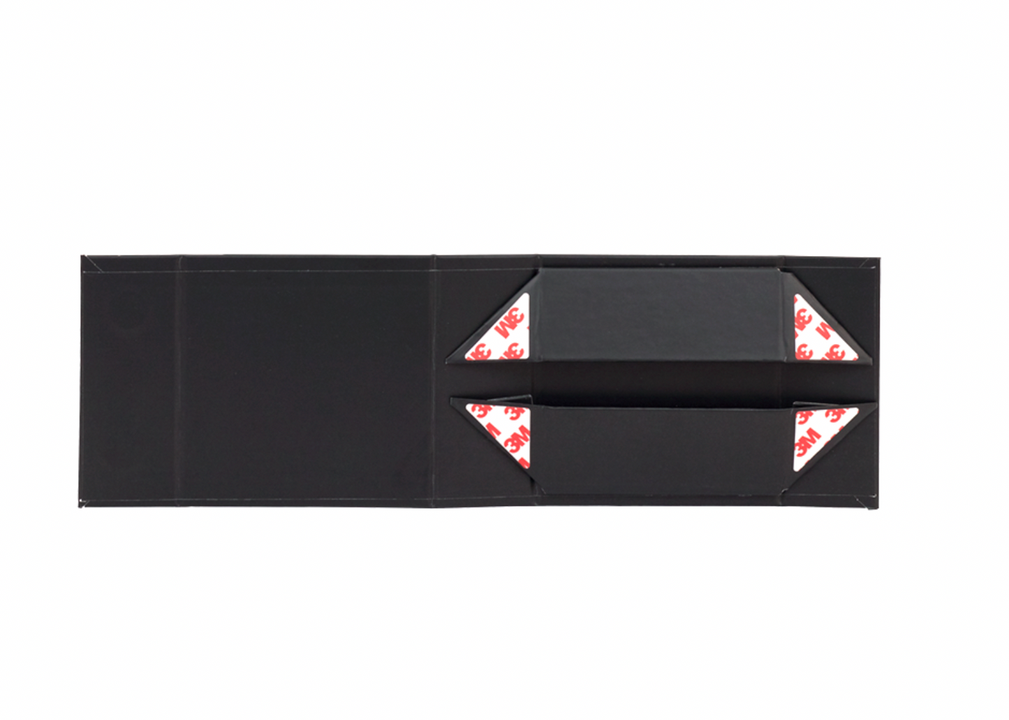 Mini Small Medium Gift Box - Matt WHITE & BLACK with Magnetic Closing Lid