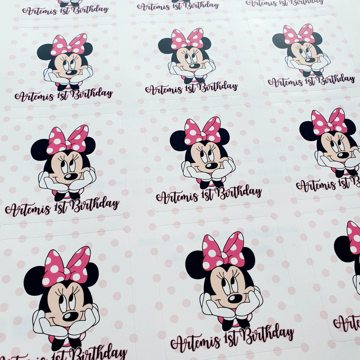 Printable Pmouse Sticker Minnie Stickers Printable Minnie Mouse Stickers