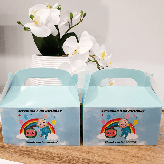 Cocomelon Favour Boxes